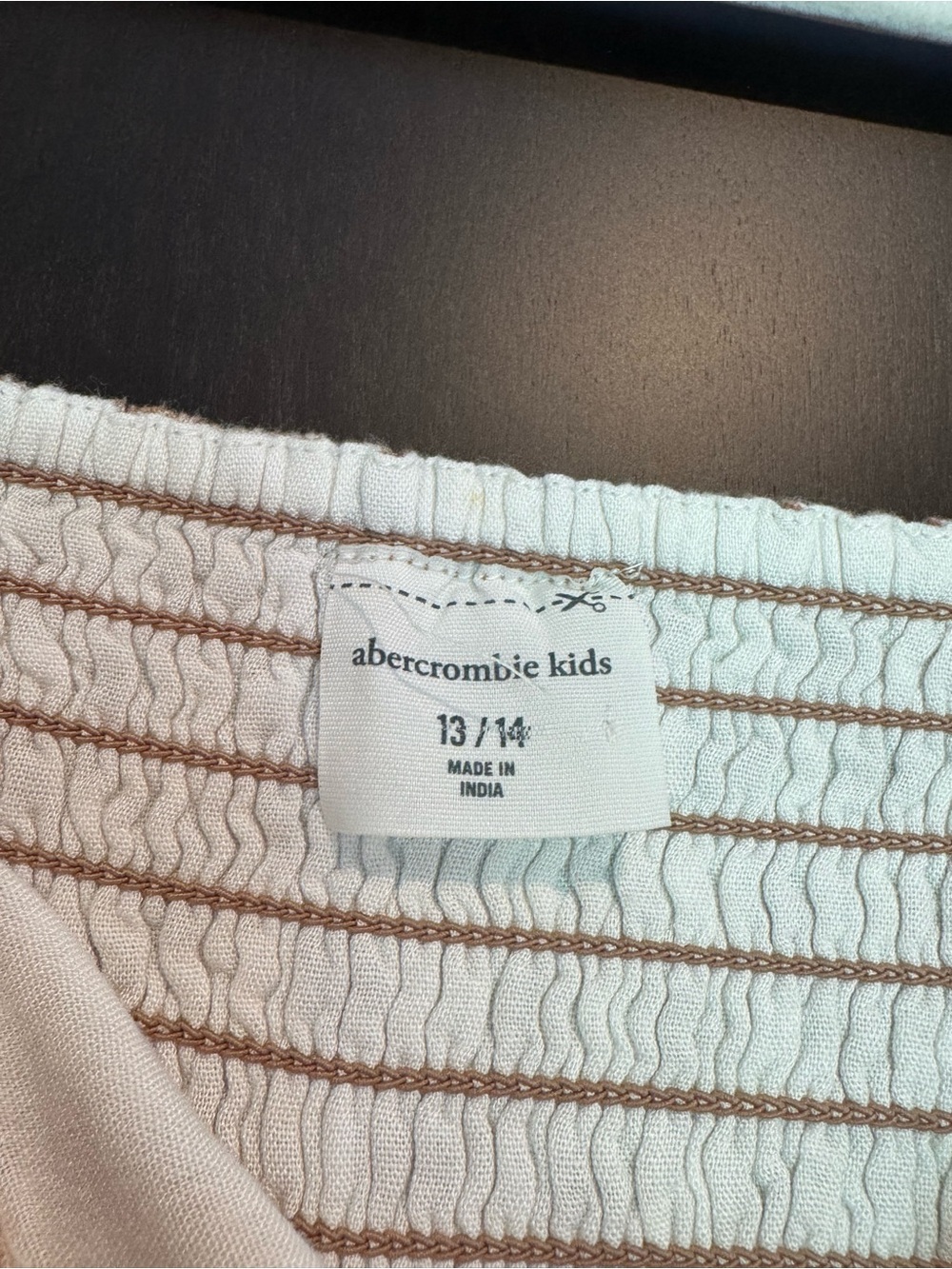 ABERCROMBIE KIDS Brown/White Summer Dress - Picture 7 of 9